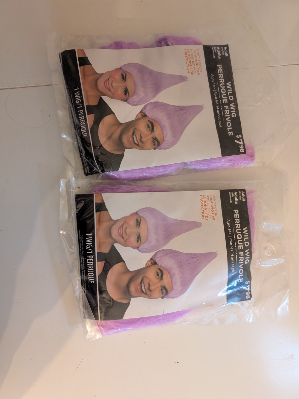Wild Wig Pointed Party Wig - Lavender